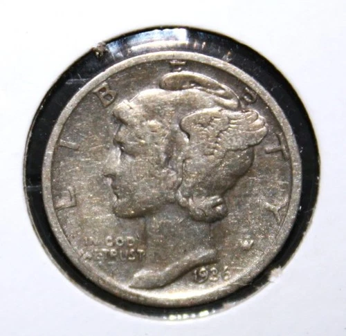 A3 - United States Mercury Dime 10 Cents 1936 Very Fine + Silver Coin *** Nice
