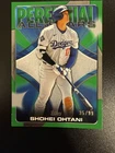2026 Topps Shohei Ohtani Perennial All Stars Green Border /99 #PAS-9 Dodgers MLB