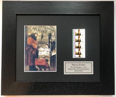 Handmade gift inc 35mm filmcells for HARRY POTTER The Philosopher s Stone fans