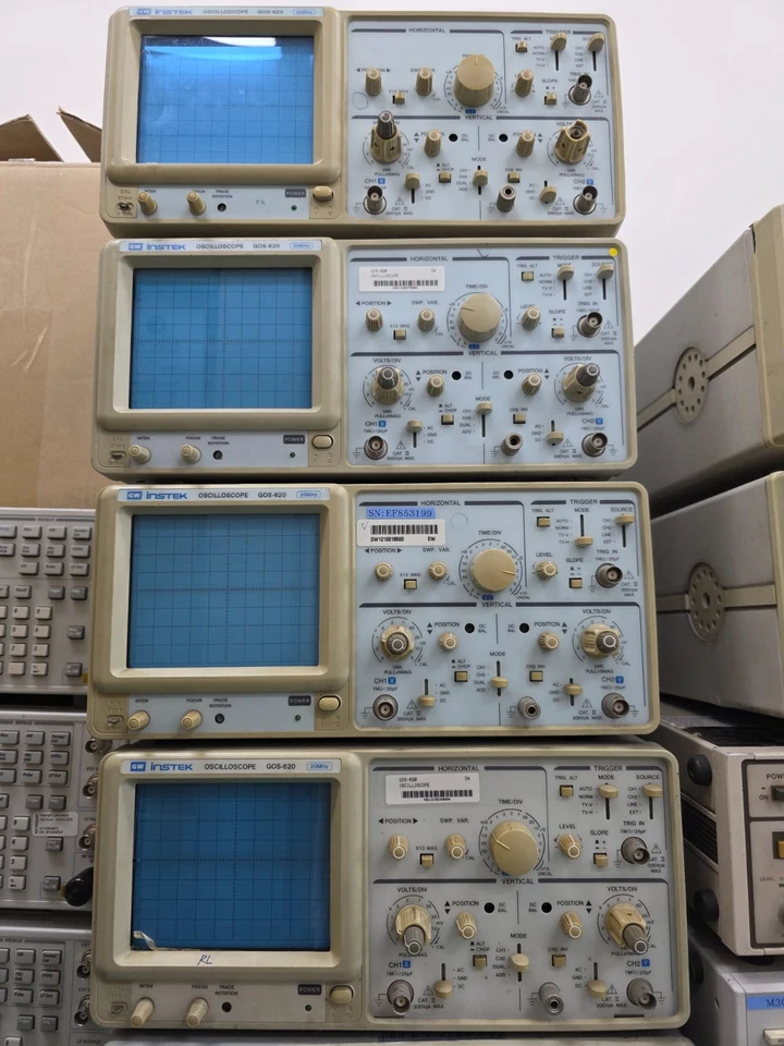 GOS-620 20MHz 2CH Analog Oscilloscope, GWINSTEK - Image 4 of 4