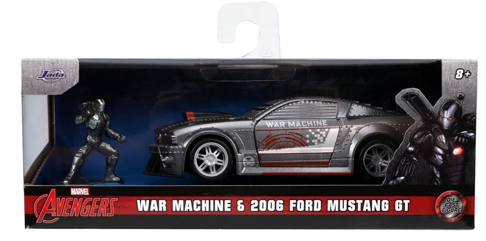 JADA TOYS, FORD Mustang 2007 con figura della MACCHINA DA GUERRA, 1/32, JAD3... - Immagine 4 di 4