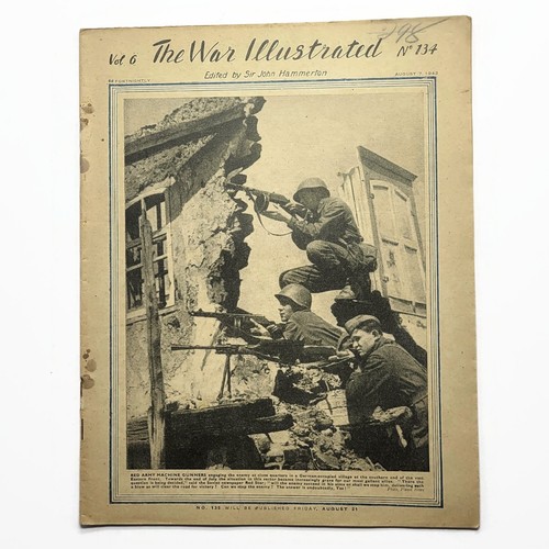 Vintage August 1942 WW2 World War 2 Illustrated Military History WWII Magazine
