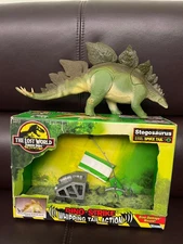 1996 Kenner Jurassic Park Lost World Stegosaurus Spike Tail Dino-Strike Whipping