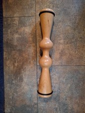 Body Back Wood Roller Spine Stretcher  Aligner 15" Manual Back Massager