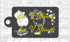 Capybara Combo - Face Painting STENCIL