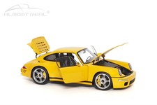 Ar 118 Porsche Ruf Ctr 964 Anniversary 2017 Yellow Bird Diecast Model Car Gifts