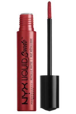 NYX Liquid Suede Metallic Matt Lippenstift 4 ml Acme LSCL39 Lang anhaltend