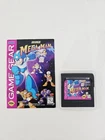 Mega Man Sega Game Gear Capcom Cartridge & Manual Authentic Tested Works