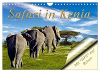 "Calendar 2027 · US Version · Safari In Kenya (Wall Calendar 2027 12\" × 8\" Landsc"
