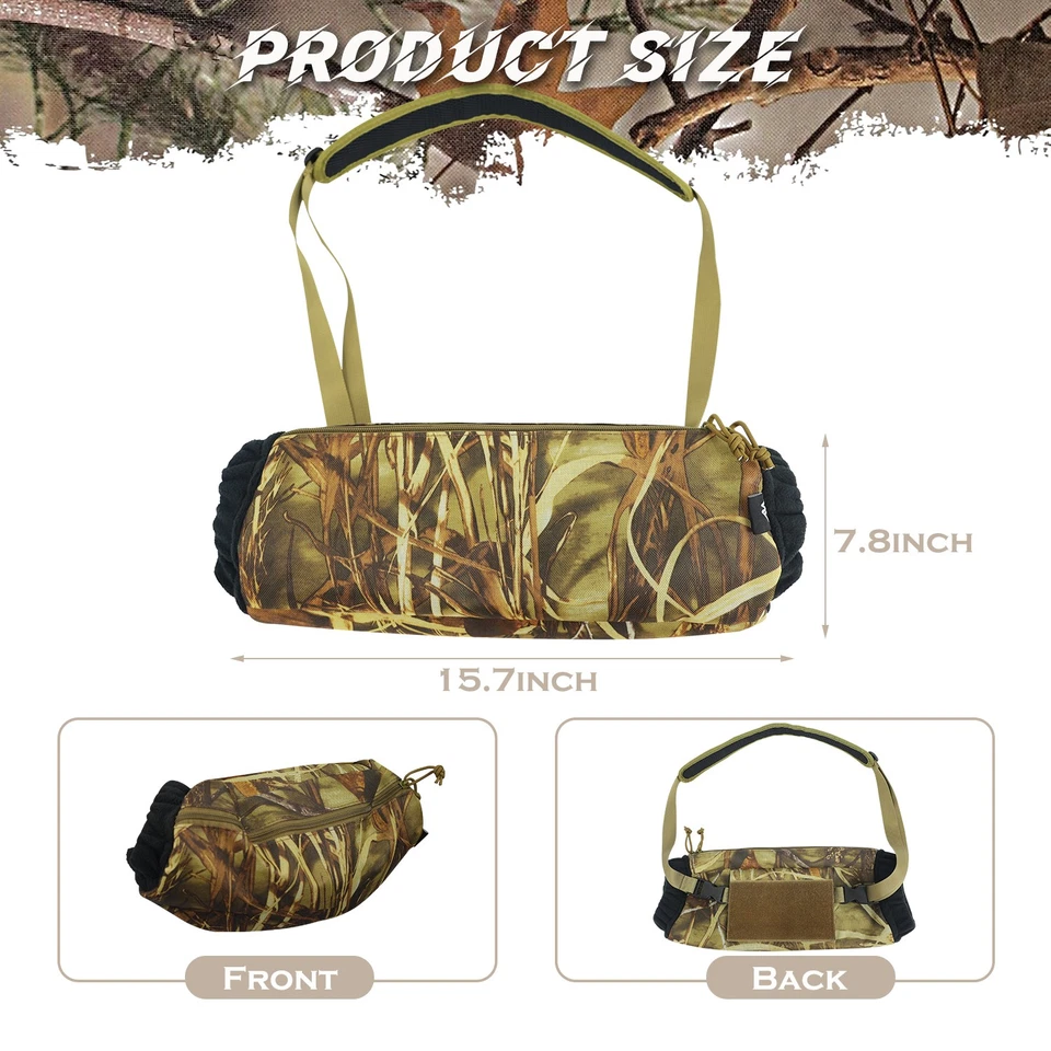Tactical Muff Hand Warmer Sleeve Pouch Portable Vest Drop Hanger for Outdoor - Image 3 of 4