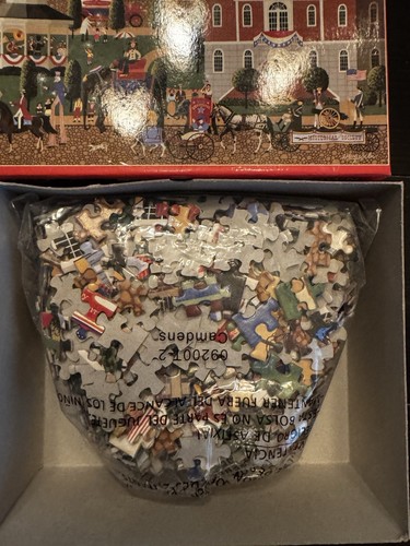 CAMDEN'S INDEPENDENCE DAY PARADE MEGA Puzzle HOMETOWN COLLECTION HERONIM 1000 PC - Picture 5 of 5