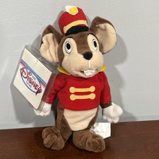 Disney Store Dumbo TIMOTHY MOUSE Bean Beanie Bag Plush