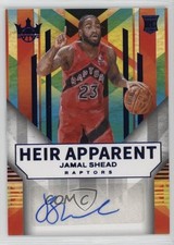 2024-25 Panini Court Kings Heir Apparent Sapphire 17/25 Jamal Shead Auto 0yx2