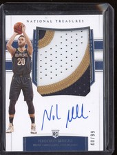 Nicolo Melli  Panini National Treasures 135 Rookie Patch Auto RC 40/99