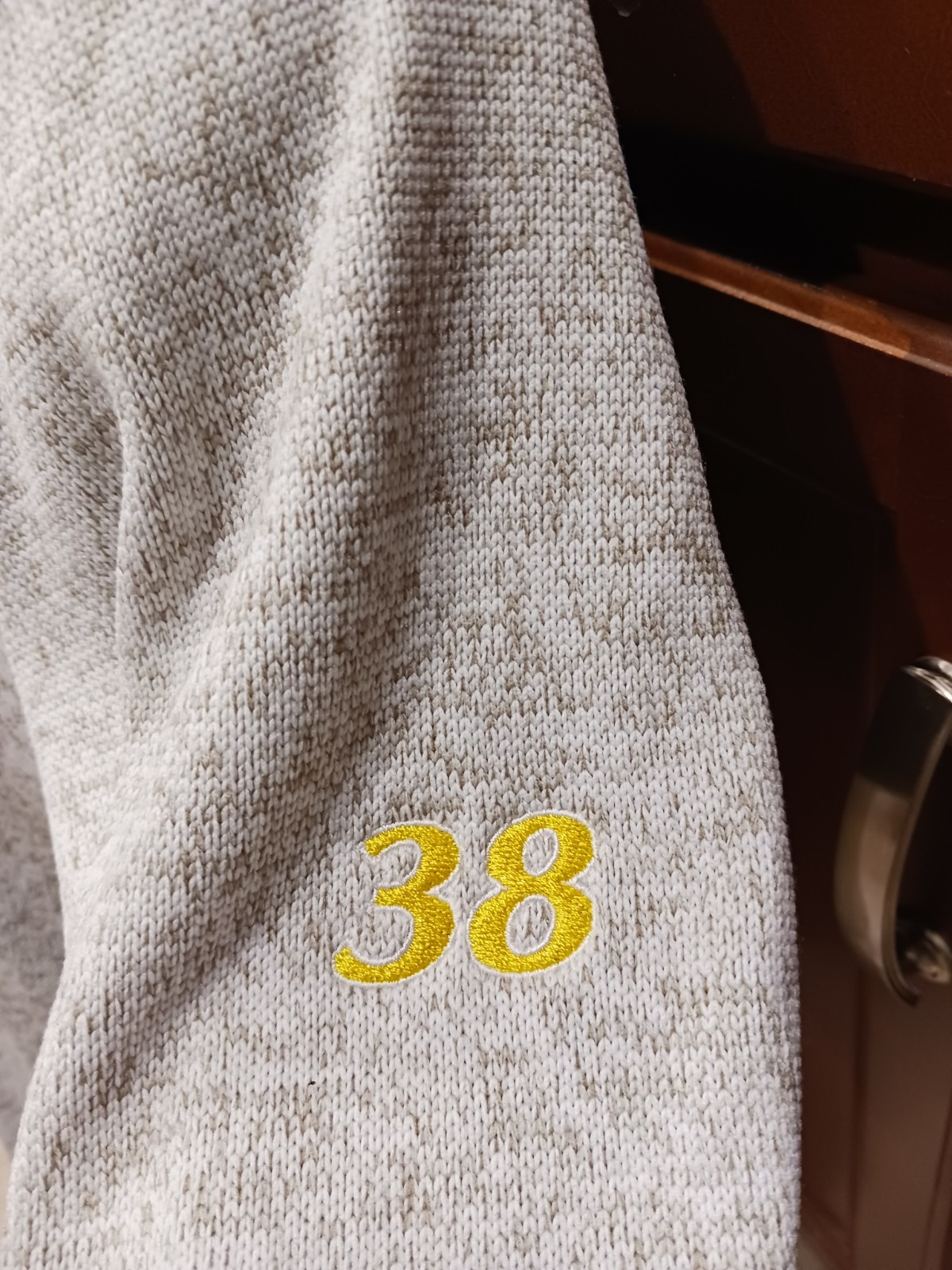 Prima fila Motorsports Med. Felpa con cappuccio personale Zane Smith Team Issued NASCAR