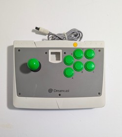 SEGA Dreamcast HKT-7300 Arcade Stick Tested Working