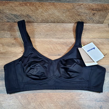 Amoena Marlena Soft Cup NATUREXX Mastectomy Bra Women  s Size 36A Black 2167 NEW