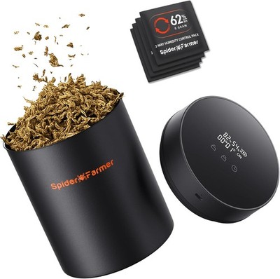 New Auto- Smart Jar, 2L Portable Vacuum Seal Container with 4 x 62% Humidity