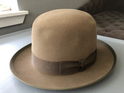 Vintage Royal Stetson Whippet style fedora, 7 1/8 | eBay