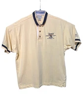 Cutter And Buck Short Sleeve Polo Embroidered Yuengling Brewery Eagle Has Landed
