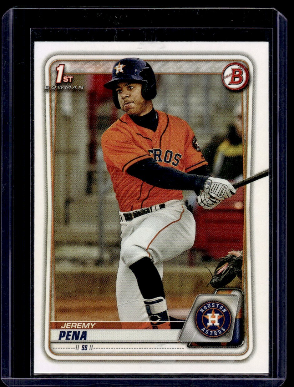 2020 Bowman Prospects Jeremy Pena Houston Astros #BP-61