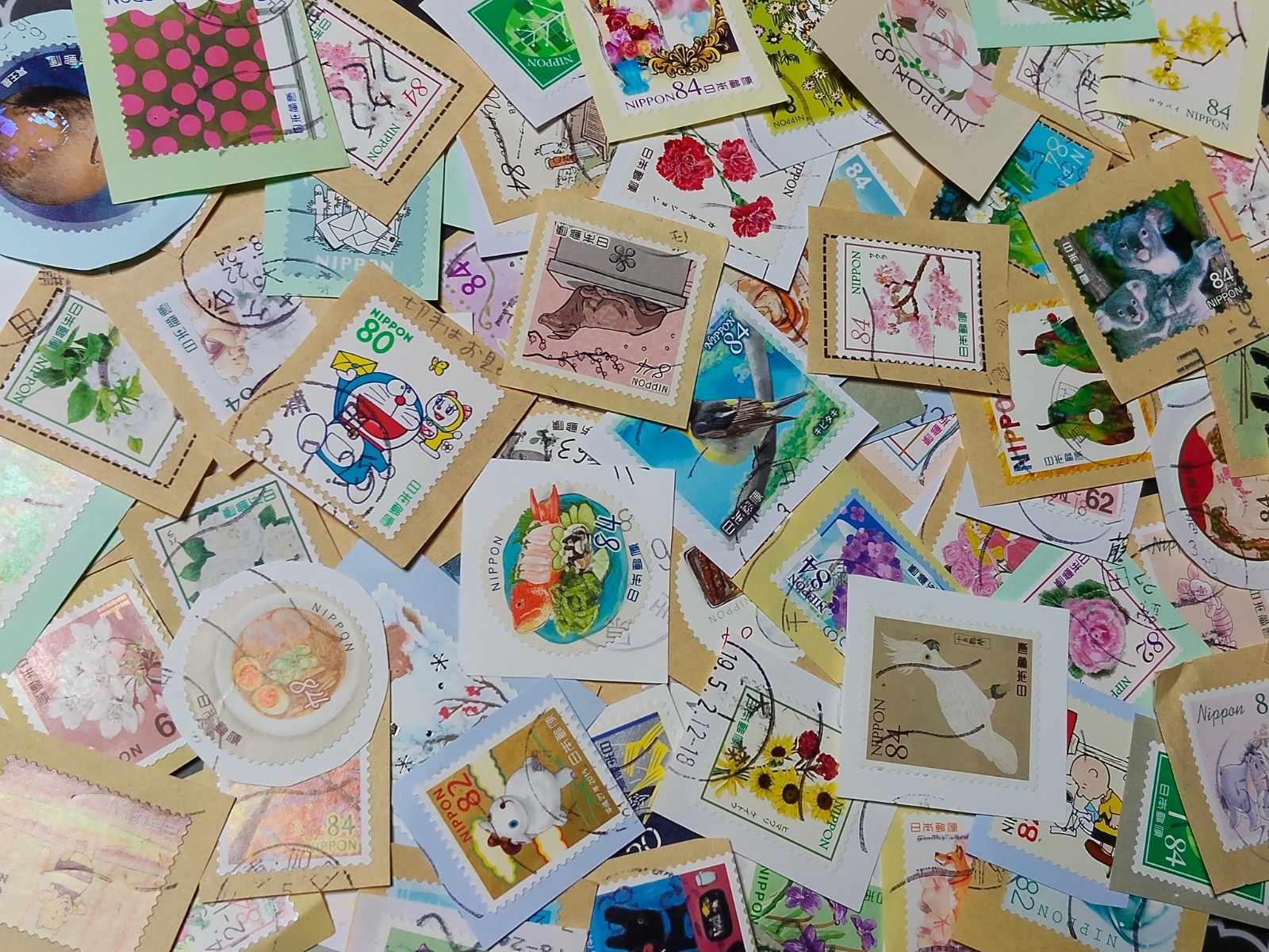 40000+++ 9.4kg Japan Used Commemorative Stamps KILOWARE On Paper BULK LOT