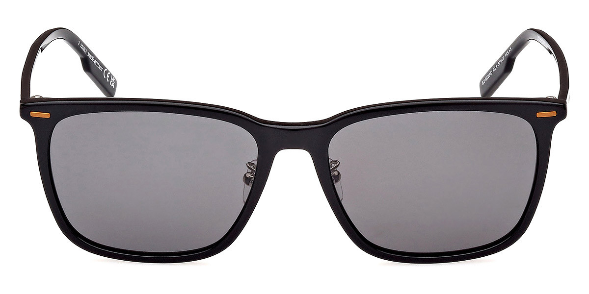 Солнцезащитные очки Ermenegildo Zegna EZ0223-D Блестящий черныйВикунья Дымчатый 45490₽