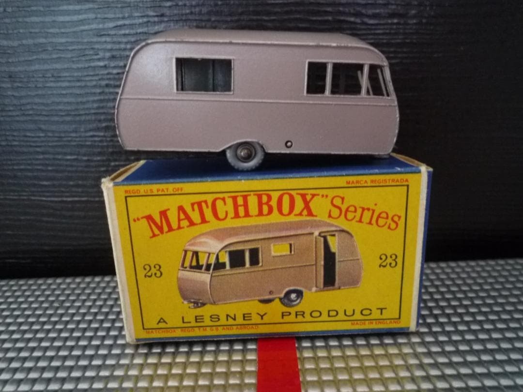 Matchbox 23d, Trailer Caravan - Free Price Guide & Review