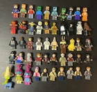 Lego Minifigure Lot of 50 Star Wars Ninjago Minecraft Jurassic Marvel Potter