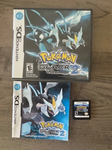 Pokémon Black Version 2 - Nintendo DS (Tested, original owner)