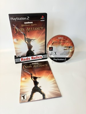 Baldur's Gate: Dark Alliance (PlayStation 2, 2005) Complete CIB + Mint Condition