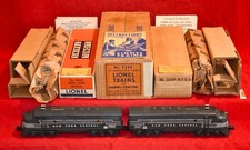 ORIGINAL LIONEL 2344 NEW YORK CENTRAL AA UNIT IN MASTER CARTON - WOW!! - POSTWAR
