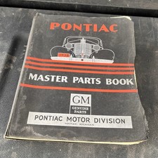 Pontiac Master Parts Book 1938 1937 1936 1935 1934 1933 1932 1931 1930 1929 Oem