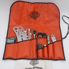 Harley Davidson OEM Tool Kit 94684 00 Motorcycle Tool Roll Snap On Tools Red