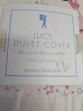 Pottery Barn kids Lucy duvet cover twin/single bed size 100 cotton China