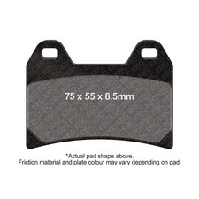 Pad corsa sinterizzato EBC anteriore sinistro per Ural Ranger Sidecar E 2011 - 2019