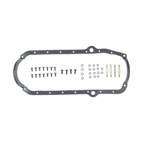 Mahle Original OS32457, Kit Gray Silicone Rubber Oil Pan Gasket Set - Sbc Fits 7 - Picture 3 of 10