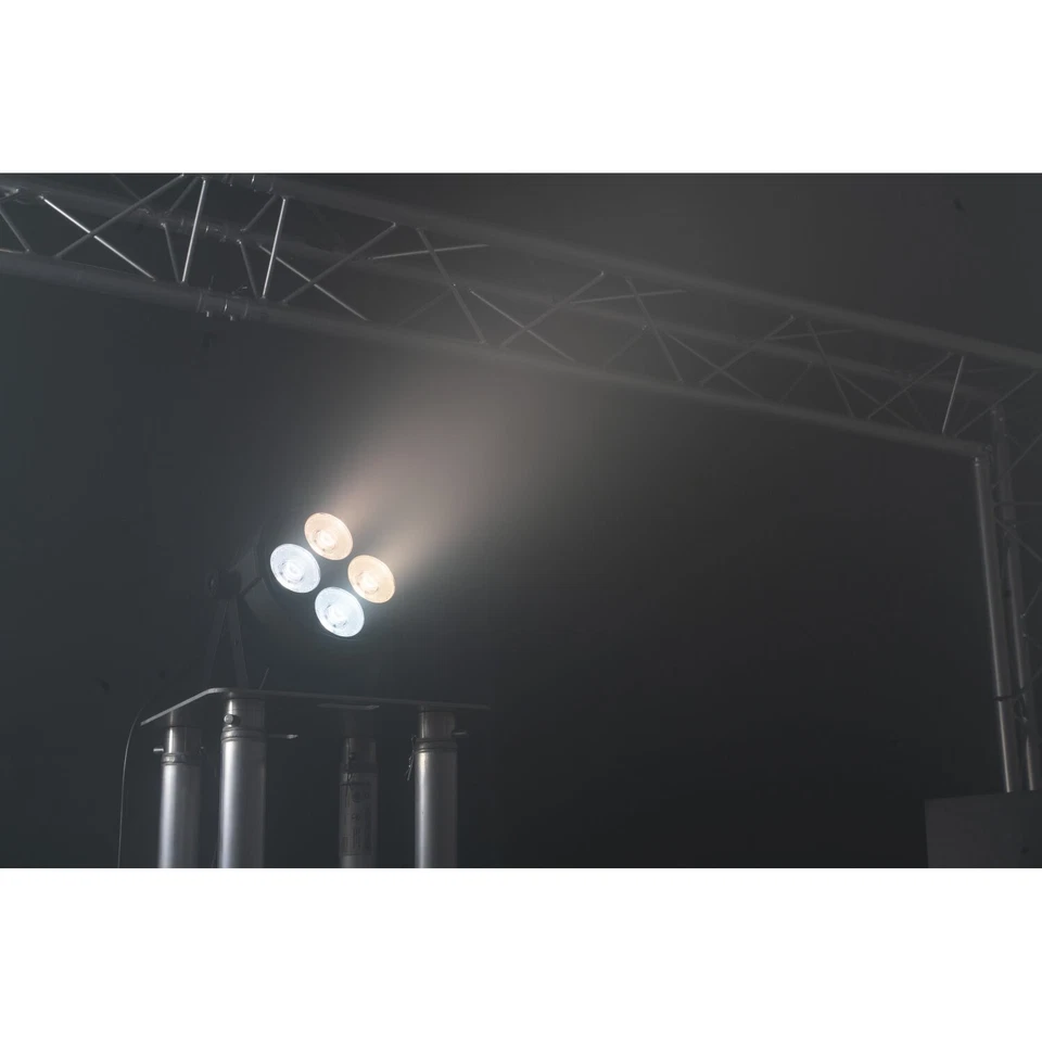 AFX CLUB-WHITE450 LED PAR Scheinwerfer 4x50 Watt CW/WW Theater Spot Fresnel - Bild 2 von 4
