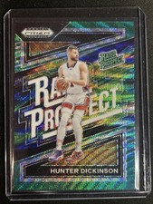 🔥Hunter Dickinson 2024 Panini Prizm Draft Picks Green Wave Rated Prospect