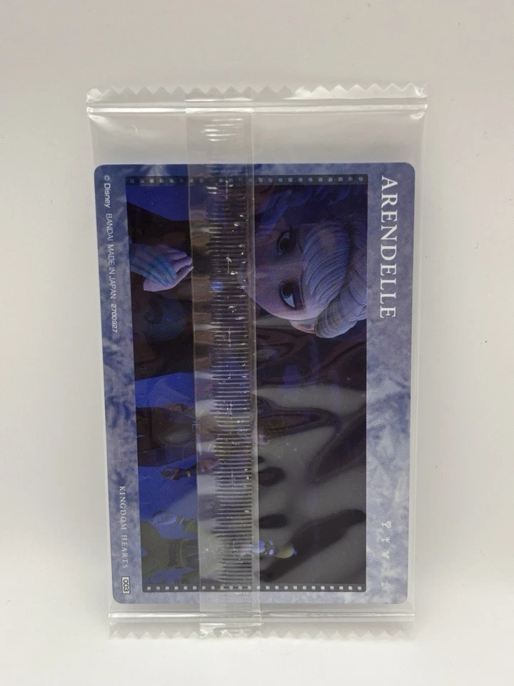 Kingdom Hearts Memorial Collection Wafer Card No 3 Disney BANDAI Genuine Japan - Image 2 of 4