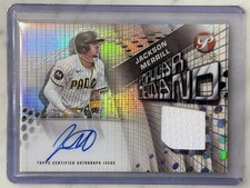 2025 Topps Pristine Popular Demand Jackson Merrill Patch Auto 49/55
