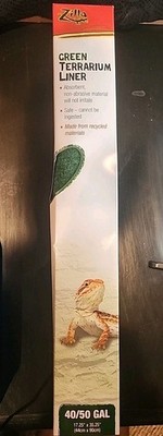 Zilla Green Terrarium Liner 40/50 Gallon 17.25'' x 35.25''