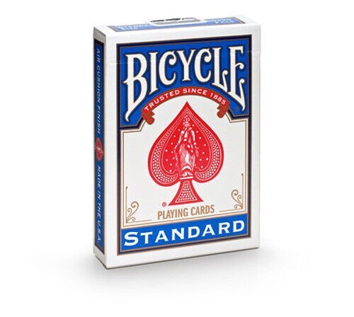 1 New BLUE Deck Bicycle 808 Poker Playing Cards Rider Back Standard ...