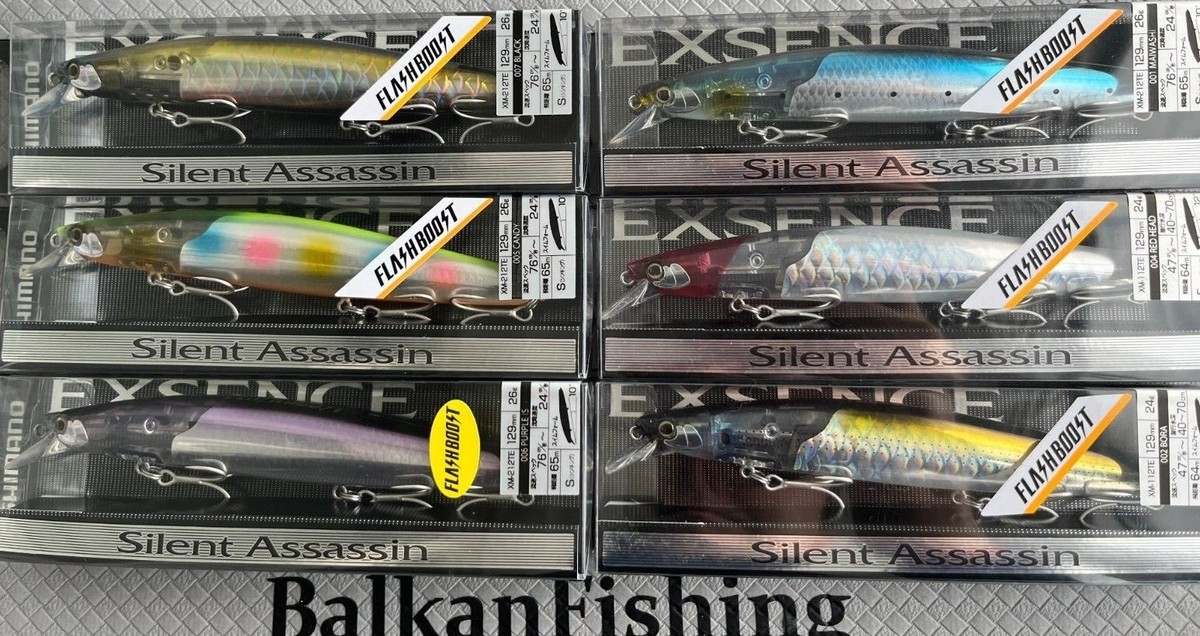 Shimano Exsence Silent Assassin Flash Boost 129F 129S VARIOUS