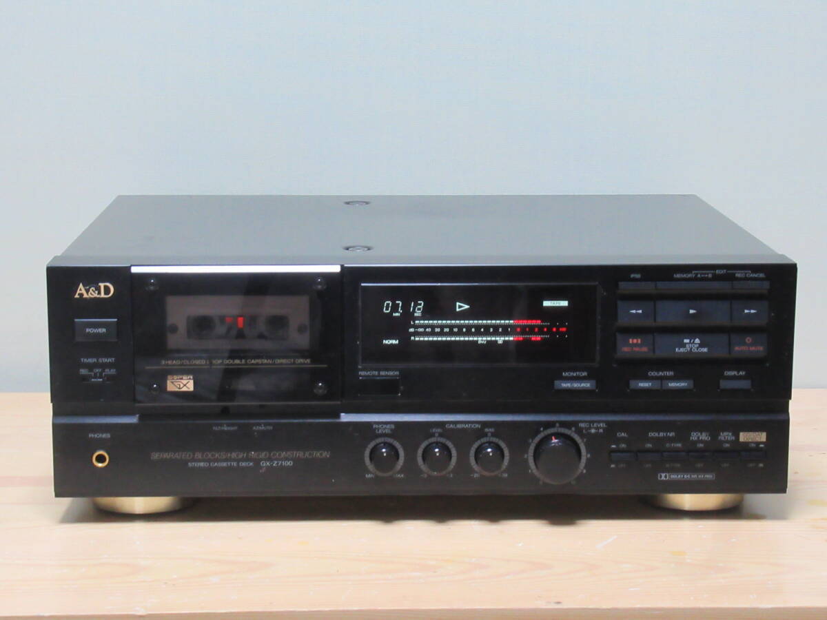 A&D GX-Z7100 Stereo Cassette Deck Maintenance | eBay A&D GX-Z7100 Stereo Cassette Deck Maintenance | eBay