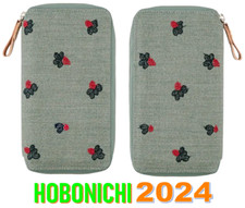 Hobonichi Techo 2024 Weeks min  perhonen Light Berry/Green Cover Only JAPAN NEW