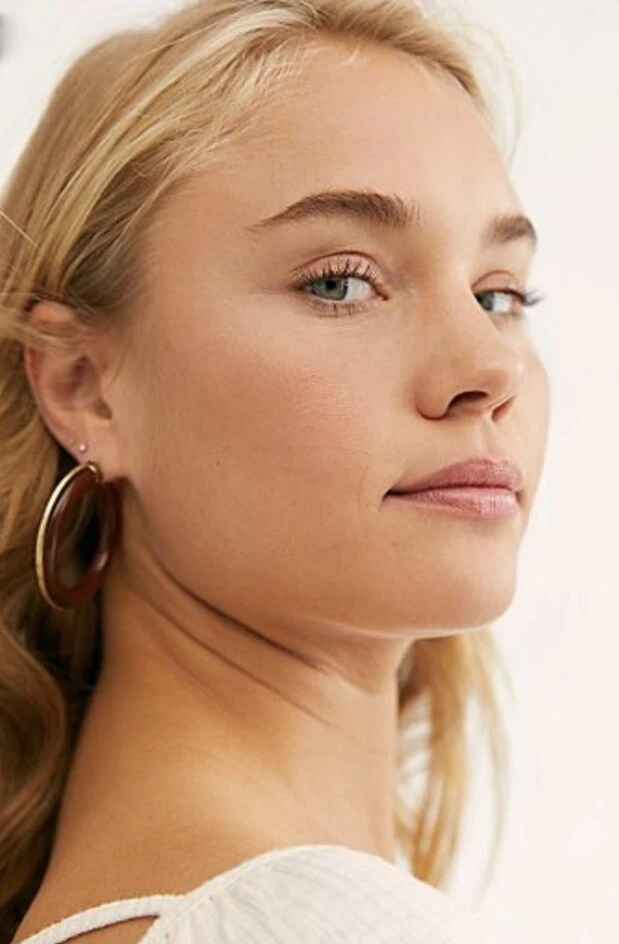 Free people deals hoop earrings