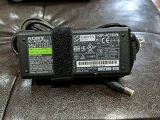 Genuine Sony AC Adapter Sony 16V 4A 65W VGP-AC16V8 Charger w/ Power Cord 