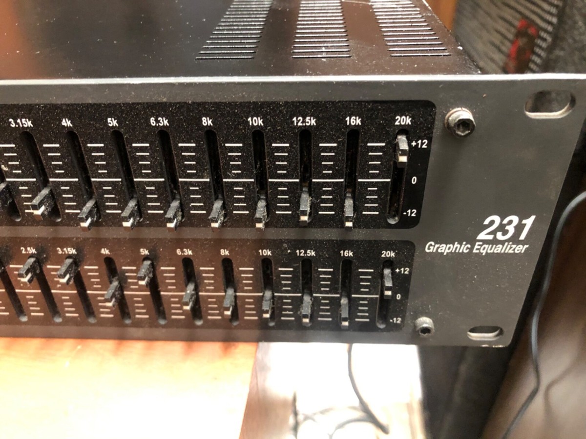 231s | dbx 1円 dbx 231 Graphic Equalizer グラフィックイコライザー