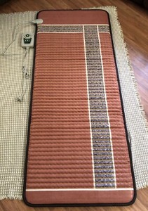 FIR Far Infrared Heating Pad Negative Ion Amethyst Mat Midsize 24x59